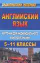 Английский язык. 5-11 классы. Карточки для индивидуального контроля знаний. ФГОС, Ермаченко Инесса Петровна, Криушина Нина Владимировна 
