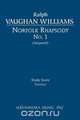 Norfolk Rhapsody No.1 - Study score, Ralph Vaughan Williams 