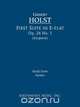 First Suite in E-flat, Op. 28 No. 1 - Study score, Gustav Holst 