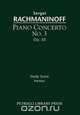 Piano Concerto No. 3, Op. 30 - Study score, Sergei Rachmaninoff 