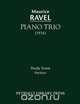 Piano Trio - Study score, Maurice Ravel 