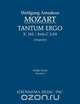 Tantum Ergo, K. 142 / Anh.C 3.04 - Study Score, Wolfgang Amadeus Mozart 