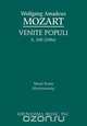 Venite Populi, K. 260 (248a) - Vocal Score, Wolfgang Amadeus Mozart 