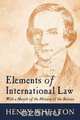Elements of International Law, Henry Wheaton 