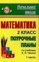 Математика. 2 класс. Поурочные планы по учебнику Чекина. Часть I, Лободина Н.В. 