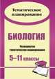 Биология. 5-11 классы: развернутое тематическое планирование. УМК "Линия жизни" под редакцией В. В. Пасечника, Оданович М. В. и др. 
