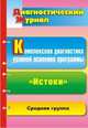 Комплексная диагностика уровней освоения программы "Истоки": диагностический журнал. Средняя группа., Барсукова Н. Г. 