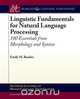 Linguistic Fundamentals for Natural Language Processing, Emily M. Bender 
