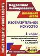 Изобразительное искусство. 1 класс. Поурочное планирование. Система уроков по учебнику Т.Я. Шпикаловой, Л.В. Ершовой, О. В. Павлова 