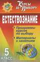Естествознание. 5 класс. Программы курсов по выбору, материалы к занятиям, И. В. Цвирко 