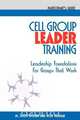 Cell Group Leader Training Participant