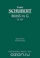 Mass in G, D. 167 - Vocal score, Franz Schubert 
