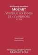 Vesperae solennes de confessore, K. 339 - Vocal score, Wolfgang Amadeus Mozart 