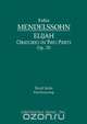 Elijah, Op. 70 - Vocal score, 