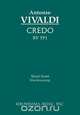 Credo, RV 591 - Vocal score, Antonio Vivaldi 