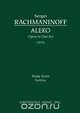 Aleko - Study score, Vladimir Nemirovich-Danchenko 