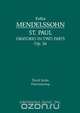 St. Paul, Op. 36 - Vocal score, 