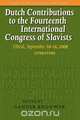 Dutch Contributions to the Fourteenth International Congress of Slavists, 