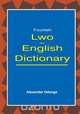 Lwo English Dictionary, Alexander Odonga 