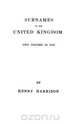 Surnames of the United Kingdom, Henry Harrison 