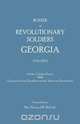 Roster of Revolutionary Soldiers in Georgia. Golden Jubilee Report 1940 of the Georgia Society Daughters of the American Revolution, Howard H. McCall 