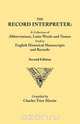 The Record Interpreter, 