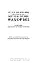 Index of Awards on Claims of the Soldiers of the War of 1812, Adjutant General