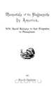 Memorials of the Huguenots in America, with Special References to Their Emigration to Pennsylvania, Rev Ammon Stapleton 
