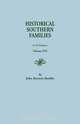 Historical Southern Families. In 23 Volumes. Volume XVI, 