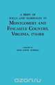 A Brief History of Wills and Marriages in Montgomery and Fincastle Counties, Virginia, 1733-1831, Anne Lowry Worrell 