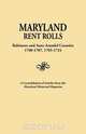 Maryland Rent Rolls, Historical Magazine Maryland 