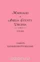 Marriages of Amelia County, Virginia 1735-1815, Kathleen Booth Williams 