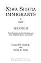 Nova Scotia Immigrants to 1867, Volume II, Leonard H. Smith 