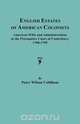 English Estates of American Colonists. American Wills and Administrations in the Prerogative Court of Canterbury, 1700-1799, Peter Wilson Coldham 