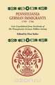Pennsylvania German Immigrants, 1709-1786. Lists Consolidated from Yearbooks of the Pennsylvania German Folklore Society, 