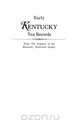 Early Kentucky Tax Records, Historical Kentucky Historical Society 