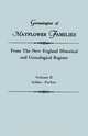 Genealogies of Mayflower Families from The New England Historical and Genealogical Register. In Three Volumes. Volume II, New England 