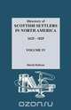Directory of Scottish Settlers in North America, 1625-1825. Volume IV, David Dobson 