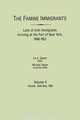 The Famine Immigrants. Lists of Irish Immigrants Arriving at the Port of New York, 1846-1851. Volume V, 