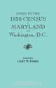 Index to the 1820 Census of Maryland and Washington, D.C., Gary W. Parks 