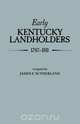 Early Kentucky Landholders, 1787-1811, James Franklin Sutherland 
