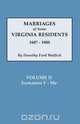 Marriages of Some Virginia Residents, Vol. II, Dorothy Ford Wulfeck 