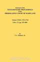 Abstracts of the Testamentary Proceedings of the Prerogative Court of Maryland. Volume XXIII, Vernon L. Jr. Skinner 