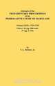 Abstracts of the Testamentary Proceedings of the Prerogative Court of Maryland. Volume XXIX, 1755-1758, Libers, Vernon L. Jr. Skinner 