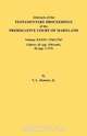 Abstracts of the Testamentary Proceedings of the Prerogative Court of Maryland. Volume XXXIV, Jr. Vernon L. Skinner 