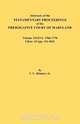 Abstracts of the Testamentary Proceedings of the Prerogative Court of Maryland. Volume XXXVI, Jr. Vernon L. Skinner 