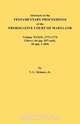 Abstracts of the Testamentary Proceedings of the Prerogative Court of Maryland. Volume XXXIX, 1772-1774. Libers, Jr. Vernon L. Skinner 