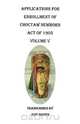 Applications for Enrollment of Choctaw Newborn, Act of 1905. Volume V, Jeff Bowen 