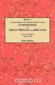 A Genealogical and Heraldic History of the Commoners of Great Britain and Ireland. In Four Volumes. Volume III, John Burke 