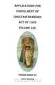 Applications for Enrollment of Choctaw Newborn, Act of 1905. Volume XIX, 